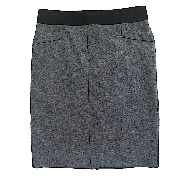 BCBGMaxazria Color Block Pencil Skirt - Picture 2 of 5